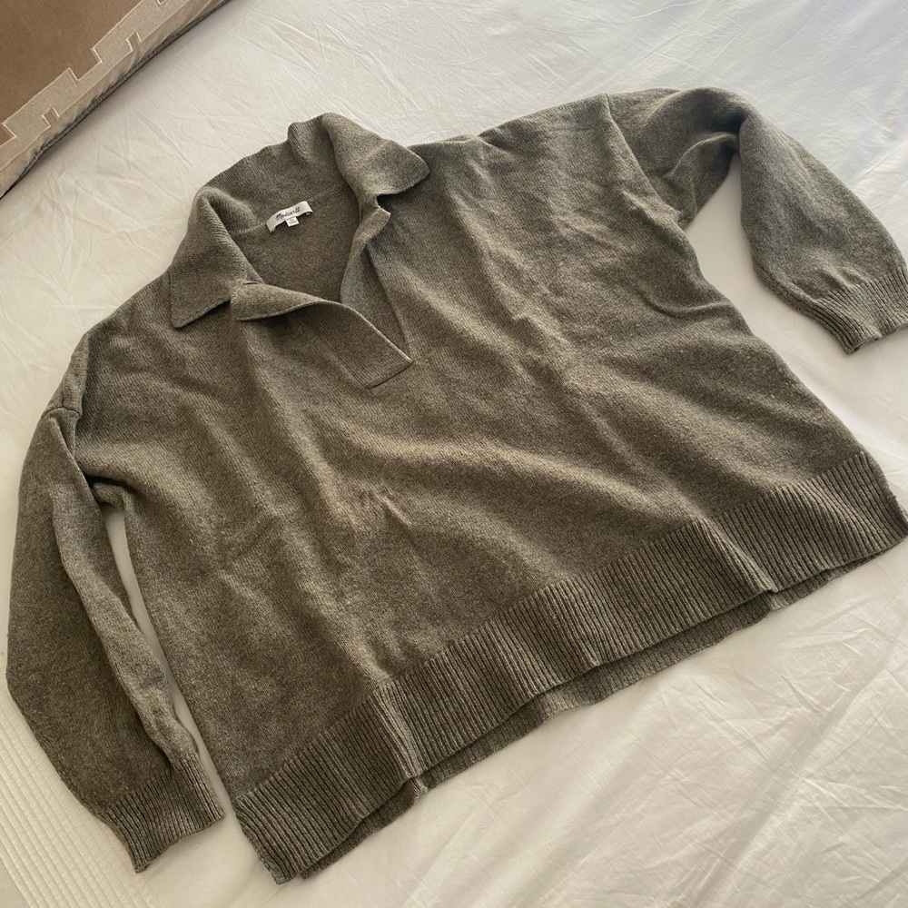 Madewell Davie Polo Sweater